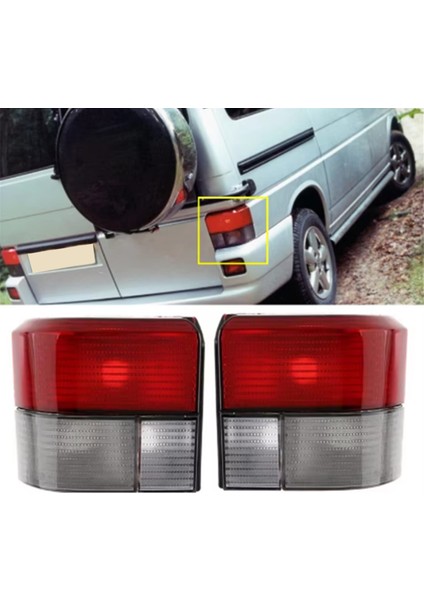 Araba Arka Stop Lambası Arka Fren Lambası Muhafazası Ampul Olmadan 701945095 701945096 Vw Transporter T4 1991-2003 Için (Yurt Dışından) indirimleri