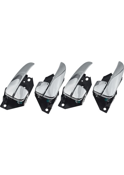 1set/4 Adet Iç Kapı Kolu Krom Hyundai Sonata 2001-2005 82610-3D010 82620-3D010 Iç Kapı Kolu Çekmecesi (Yurt Dışından)