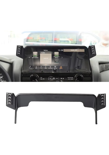 Nissan Patrol Platinium Y62 2023 2024 Aksesuarları Için Araba Gösterge Paneli Ekran Telefon Tutucu Braketleri Iki Tutucu (Yurt Dışından) fiyatları