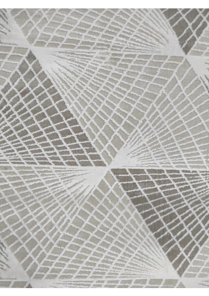 Modern Desenli Halı Kemik Rengi 80*300