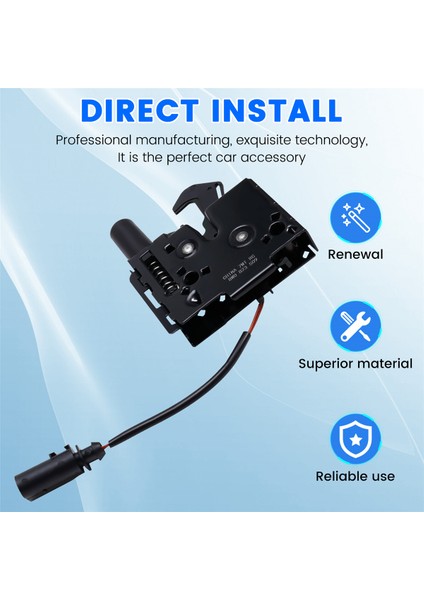 8W0823509 Audi A4 Quattro 2017-2024 Için Araba Motor Kaputu Alt Kilidi Motor Kaputu Kilidi 80Q823509 8W0823509C (Yurt Dışından) indirimleri