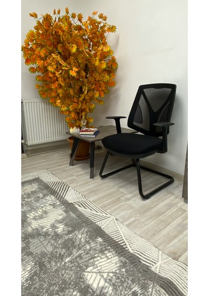 Modern Desenli Gri Halı 160*220