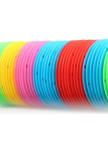 20 Adet/grup Spor Futbol Futbol Ragbi Eğitim Koni Silindir Açık Hava Futbol Treni Engelleri Paten Kayma Kırmızı (Yurt Dışından) indirimleri