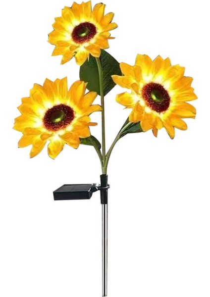 Ayçiçeği ile Güneş Melek Işıkları Ayçiçeği ile Noel Bahçe Işıkları Için Suya Dayanıklı Dış Mekan Güneş Işıkları (Yurt Dışından)