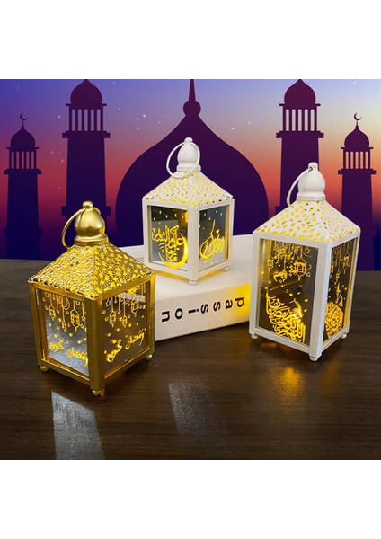 Zarif Kare Ramazan Asılı Işık Eid Muak Elemanları Işık Eid Ramazan Lambası B (Yurt Dışından) fırsatları