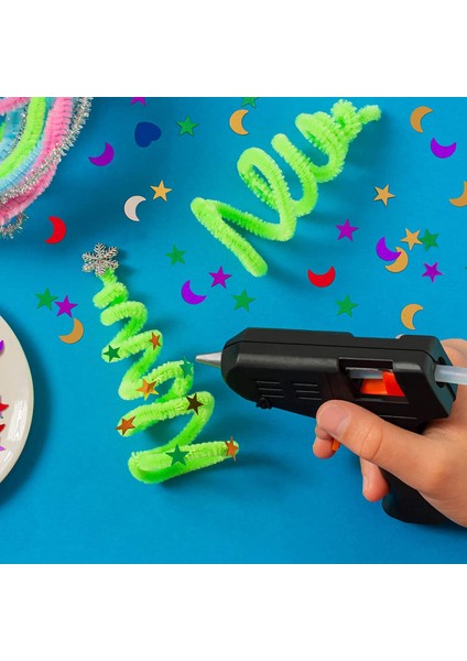 Sınıf Projesi Için 6 Adet Mini Sıcak Tutkal Tabancası, Okul Craft Için Küçük Tutkal Tabancası Dıy Craft Için Güvenli Tutkal Tabancası 20 W, Abd Plug (Yurt Dışından) fırsatları