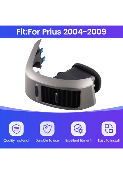 Toyota Prius 2004-2009 Sol Için Araba Ön Gösterge Paneli Havalandırma Paneli Klima Çıkış Izgarası (Yurt Dışından) indirimleri