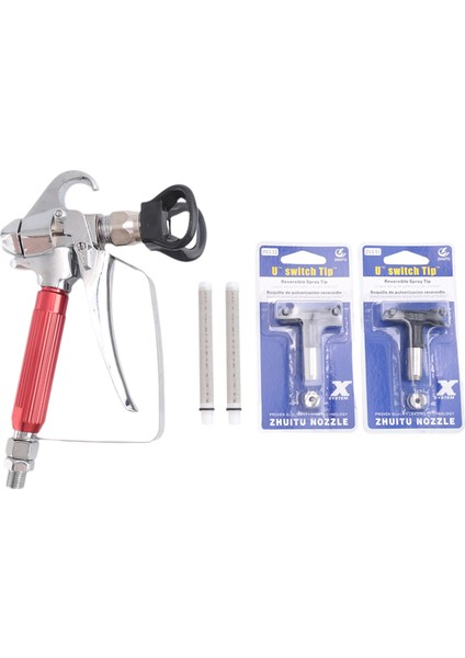 2 Adet Boya Püskürtme Ucu (315,517) ve Nozul Koruyucu + Pompa Püskürtücü Için 2 Adet Havasız Püskürtme Filtresi ile Havasız Boya Püskürtücü (Yurt Dışından)