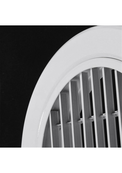 200MM Alüminyum Alaşımlı Panjur Havalandırma Izgara Kapağı Yuvarlak Tek Katmanlı Panjur Rüzgar Geçirmez/yağmur Geçirmez Doğrusal Panjur Hava Çıkışı (Yurt Dışından) modelleri
