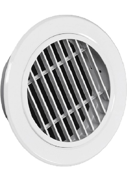 200MM Alüminyum Alaşımlı Panjur Havalandırma Izgara Kapağı Yuvarlak Tek Katmanlı Panjur Rüzgar Geçirmez/yağmur Geçirmez Doğrusal Panjur Hava Çıkışı (Yurt Dışından) fırsatları