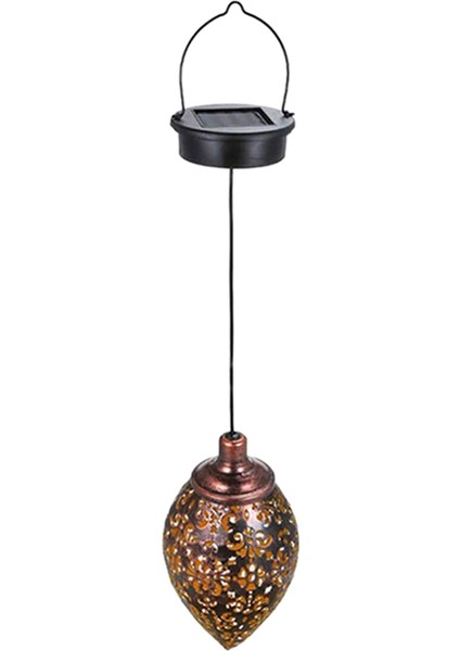 Açık Hava Güneş Feneri Asılı Güneş Fenerleri Içi Boş Açık Hava Işıkları Su Geçirmez Fenerler Bahçe Veranda Parti Dekoru (Yurt Dışından)