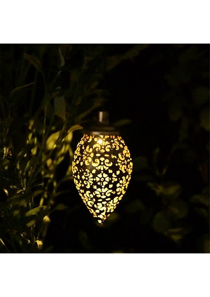 Açık Hava Güneş Feneri Asılı Güneş Fenerleri Içi Boş Açık Hava Işıkları Su Geçirmez Fenerler Bahçe Veranda Parti Dekoru (Yurt Dışından) fırsatları