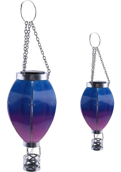 Sanat ve Hediye Güneş Enerjili Sıcak Hava Balonu Feneri - Asılı Güneş Enerjili LED Işıklar, Su Geçirmez Taşınabilir Dekoratif, 1 Adet, A (Yurt Dışından)