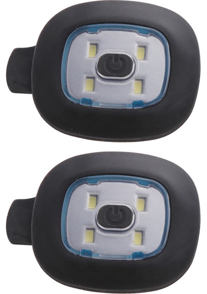 LED Bere Şapka Için 2 Adet USB Şarj Edilebilir Işık, Erkekler ve Kadınlar Için Değiştirilebilir Far Kapağı Dıy Şapka Işık (Yurt Dışından)
