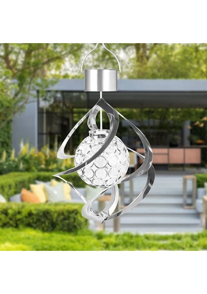 Açık Hava Güneş Enerjili Işıklar Açık Hava LED Güneş Rüzgar Dönüş Işığı Renkli Dekoratif Işık Güneş Rüzgar Çanı Işık Bahçe Dekoru (Yurt Dışından) indirimleri