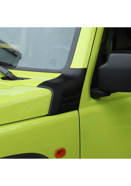 Motor Kapağı Açı Kaput Çıkartması Kapak Trim Aksesuarları Suzuki Jimny 2019 2020 2021 2022, Siyah (Yurt Dışından)