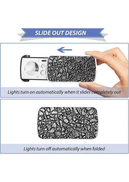 2 Adet Kuyumcular Büyüteç 30X 60X 90X Kuyumcular Göz Büyüteç Büyüteç Takı Büyüteç Döngü Parlak LED Işık (Yurt Dışından) indirimleri