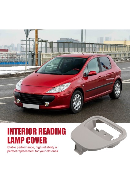 833121 9645372677 Peugeot 307 Citroen Için Otomobil Parçaları Iç Okuma Lambası Kapağı (Yurt Dışından) fırsatları