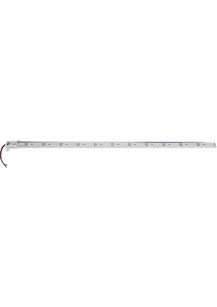 50CM 12V 36 LED 5050 Smd Sert Şerit Işığı Alüminyum Sert Sıcak Beyaz (Yurt Dışından)