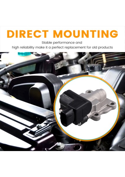 22270-0D010 Toyota Corolla 1.8l 2000-2001 Chevrolet Prizm 1998-2002 Için Araç Rölanti Hava Kontrol Vanası 222700D010 (Yurt Dışından) fırsatları