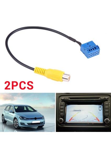 Adet Araba Dikiz Kamera Rca Video Ters Kamera Dönüştürme Kablosu-Mıb Passat Tiguan Golf RCD330 RCD330G (Yurt Dışından) fiyatları