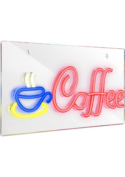 Kahve Neon Burcu USB Powered Kahve Burcu LED Kamp Işık Duvar Dekor Için LED Burcu Restoran Otel Düğün Party-01 (Yurt Dışından)