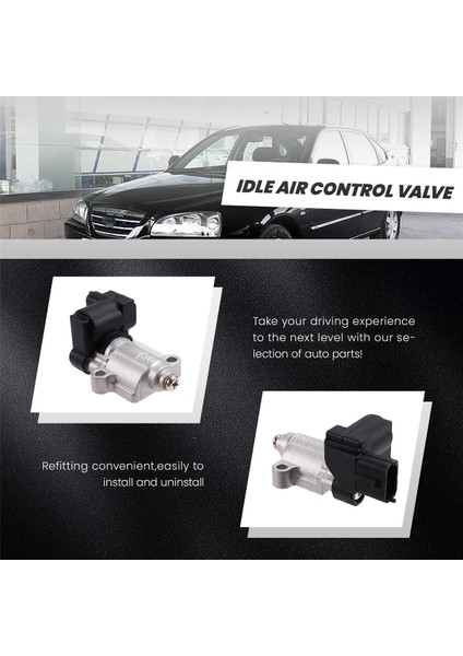 35150-2B000 Rölanti Hava Kontrol Vanası Hyundai Elantra Tiburon Tucson Getz Click 1.3l 1.4l 1.6 Kia Soul Spectra (Yurt Dışından) modelleri