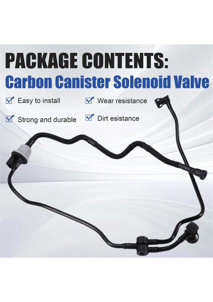 04E133366CT EA211 1.4t Karbon Hazne Solenoid Valf Borusu Vw Jetta Tao Tro Tiguan Golf Leon Audi Q2 A3 04E133366BE (Yurt Dışından) fırsatları