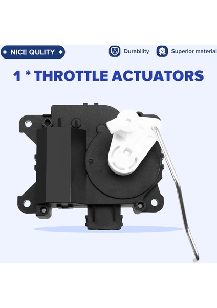 Sıcak Hava Üfleyici Motoru Klima Servo Motor Gaz Kelebeği Aktüatörleri 604-376, 79140S0XA01, 79140S84A01 Honda 7-Pin Için (Yurt Dışından) fırsatları