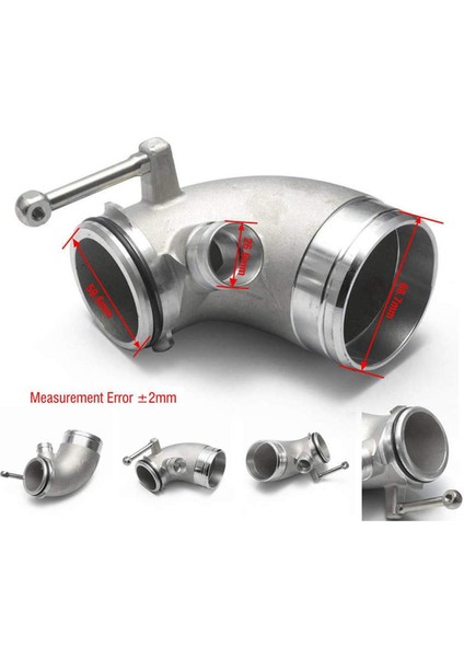 Turbo Borusu Genişletilmiş Çaplı Turbo Borusu 90 Derece Dirsek Borusu Audi S3 A3 Golf Mk7 Gtı Volkswagen EA888 Motoru Için (Yurt Dışından) fiyatları