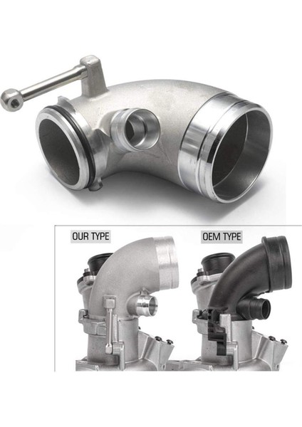 Turbo Borusu Genişletilmiş Çaplı Turbo Borusu 90 Derece Dirsek Borusu Audi S3 A3 Golf Mk7 Gtı Volkswagen EA888 Motoru Için (Yurt Dışından) indirimleri