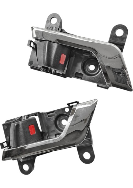 Toyota Highlander 2008-2013 Için 1 Çift Araba Iç Kapı Kolu 6920520210C0 69206-20210-C0 Krom Iç Kapı Çekme Kolu (Yurt Dışından)