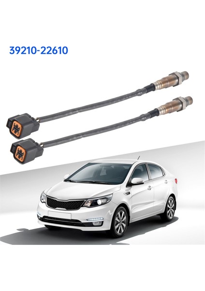 2 Adet Araba Nox Oksijen Sensörü 39210-22610 Hyundai Accent 00-06 Kia Rio Rio5 06-11 Egzoz Oksijen Sensörü 3921022610 (Yurt Dışından) modelleri