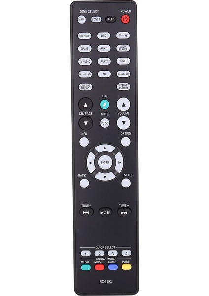 Denon Av Receıver AVR-S900W AVR-X2100W AVR-X2200W Uzaktan Kumanda Için RC-1192 (Yurt Dışından)