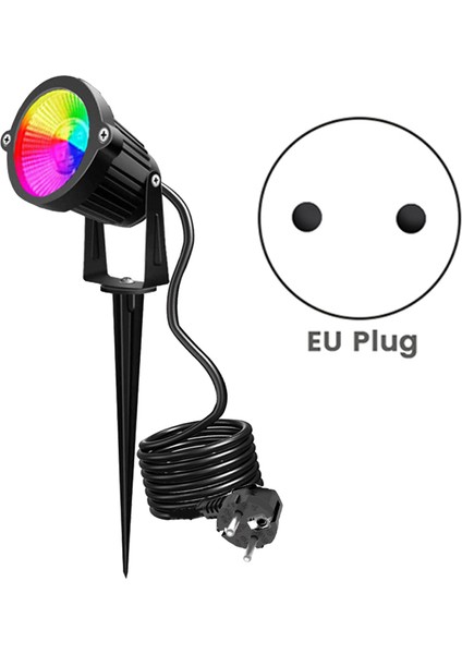 Yeni Stil Rgb Cob Bahçe Çim Lambası 12 V Dış Mekan LED Spike Işık Yolu Manzara Su Geçirmez Spot Ampuller Ab Tak (Yurt Dışından) fiyatları