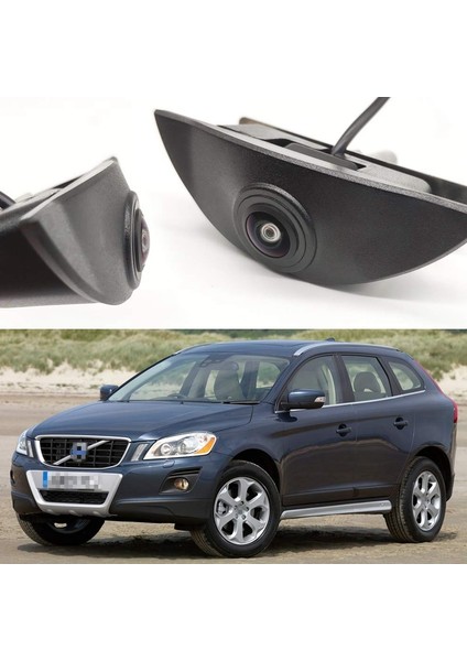 Araba Logosu Ön Görüş Kamerası Hd Gece Görüş Park Gömülü Kamera Volvo S40 S80 XC60 XC90 S40 C70 V40 V50 V60 (Yurt Dışından)