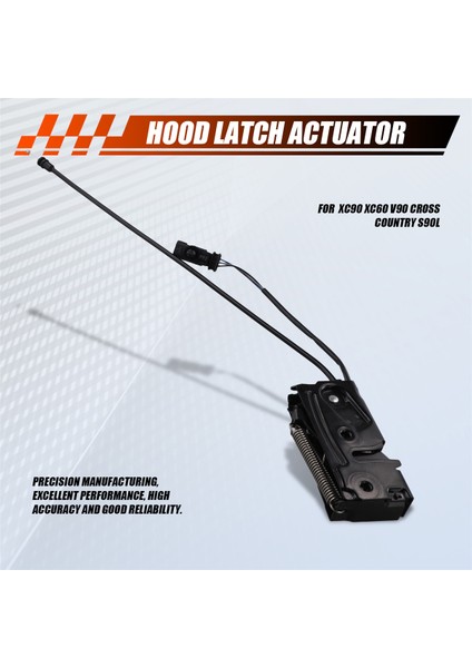 Araba Kaput Mandalı Aktüatörü 32226108 Sol Taraf Volvo XC90 XC60 V90 Cross Country S90L Için (Yurt Dışından) indirimleri