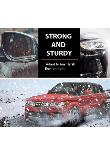 LR045225 LR045224 1 Çift Sol Sağ Ön Tampon Sis Lambası Kapağı Çerçevesi Land Rover Range Rover Sport L494 2014-2017 (Yurt Dışından)