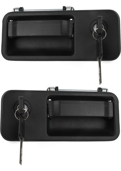 1 Çift Dış Kapı Kolları Kamyon Kapı Kolları 20398466 20398467 Volvo FH12 FH16 Fm7 FM12 Fm9 NH12 Için (Yurt Dışından)