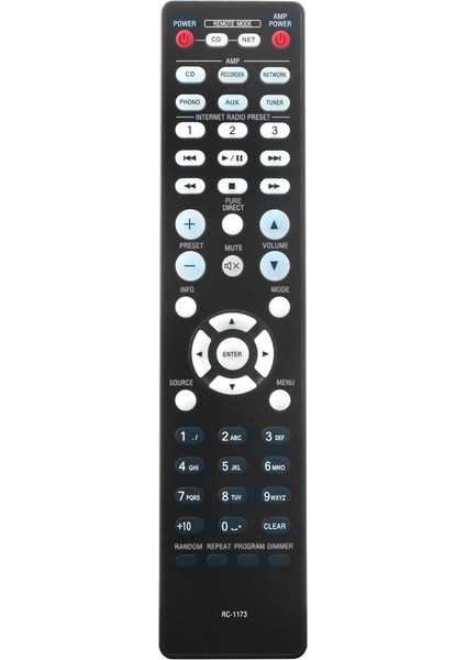 Denon Ev Sineması Için Uzaktan Kumanda RC-1173 Rc 1173 RC-1197 DNP-720AE DNP-730AE PMA-720 PMA-520AE PMA-720AE (Yurt Dışından)