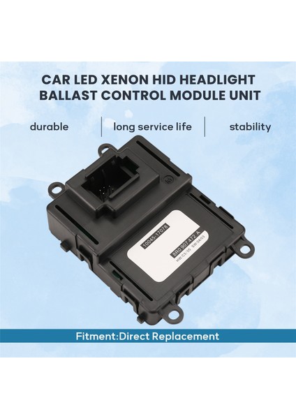 Araba LED Xenon Hid Far Balast Kontrol Modülü Ünitesi Far Sürücü Modülü 8R0907472A Audi Q5 2009-2019 Için (Yurt Dışından)