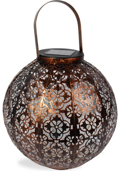 Güneş Fenerleri Asma Dış Mekan Güneş Işıkları, Dekoratif Bahçe Işığı IP65 Su Geçirmez Bahçe Verandası Için Peyzaj Aydınlatması (Yurt Dışından)