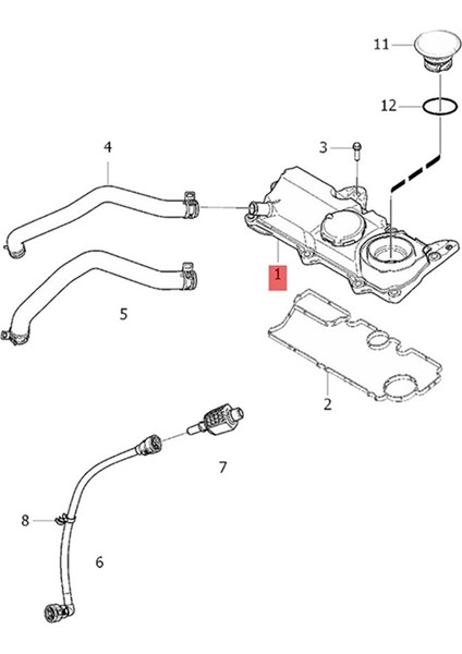 31359666 31430923 32140004 Pcv Vana Yağ Tuzak Vana Rocker Kapağı 2.0l Volvo XC90 XC60 S60 S80 S90 V60 V90 32242753 (Yurt Dışından) indirimleri