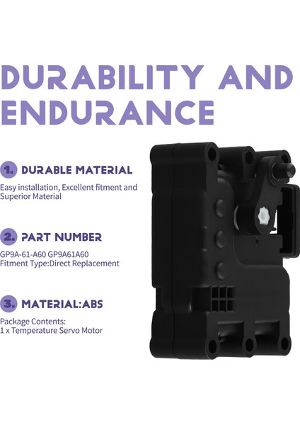 GP9A-61-A60 Mazda 6 Cx-7 GP9A61A60 Için Araba Termostat Sıcaklık Servo Motoru (Yurt Dışından) indirimleri