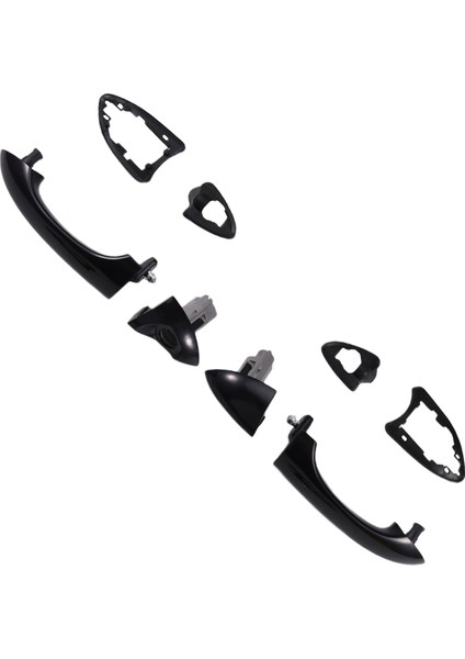 Bmw X5 E53 2000-2006 Için Ön Sol + Sağ Dış Kapı Kolu Dış Kapı Kolu 51218243617 51218243618 Lhd (Yurt Dışından) modelleri