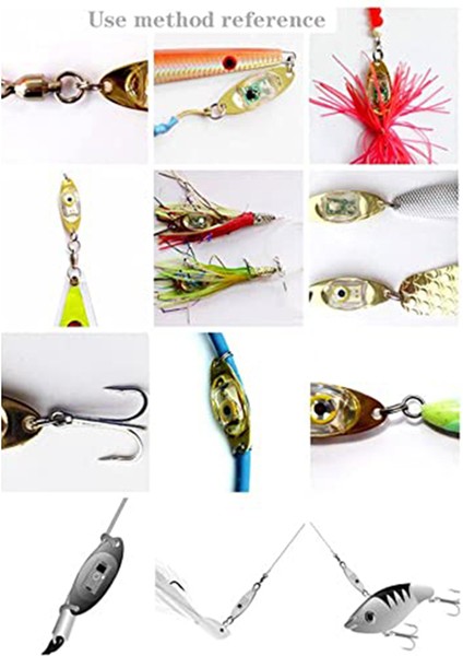 5 Adet Mini Balıkçılık Yemi Işığı LED Derin Düşüş Sualtı Göz Şekli Balıkçılık Yemi Aydınlık Yem Balıkçılık Işığı, Çok Renkli (Yurt Dışından) fiyatları