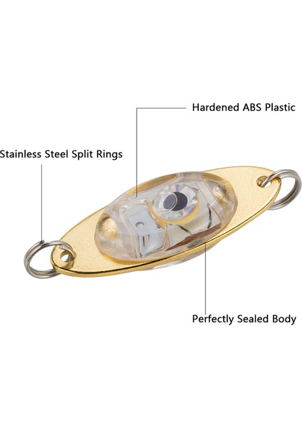 5 Adet Mini Balıkçılık Yemi Işığı LED Derin Düşüş Sualtı Göz Şekli Balıkçılık Yemi Aydınlık Yem Balıkçılık Işığı, Çok Renkli (Yurt Dışından) modelleri