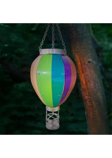 Açık Hava Fenerleri Sıcak Hava Balonu Güneş Feneri Mumluklu Bahçe Dekoru, Asma Güneş Işıkları Açık Hava Gökkuşağı (Yurt Dışından) indirimleri
