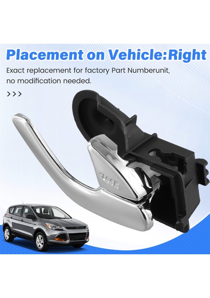Araba Iç Kapı Kolu Döşeme Kapı Iç Döşeme Paneli Ford Escape Kuga Ba Za Zb Zc Escape 2003-2012 Sağ (Yurt Dışından) indirimleri