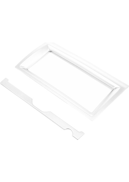 1set Araba Merkezi Navigasyon Çerçeve Kapağı + Jaguar E-Pace 2018 2019 Navigasyon Paneli Krom Dekoratif Trim Şeridi (Yurt Dışından) indirimleri